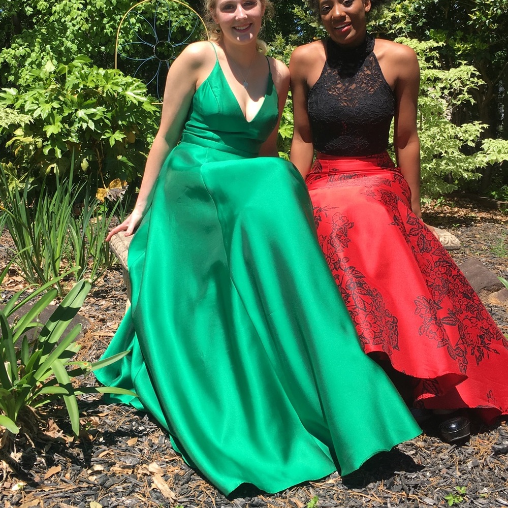jovani emerald prom dress